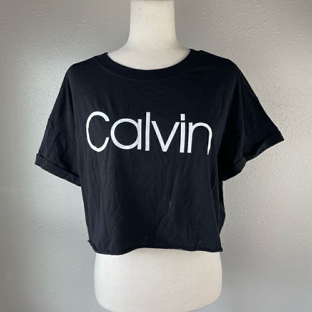 NWOT Calvin Klein Performance Crop Top Size L